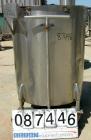 Used- Perma-San Tank, 226 Gallon, 316 Stainless Steel, Vertical. 38