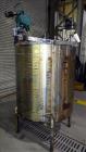 Used Perry Products Tank, Approximate 300 Gallon, 304 Stainless Steel, Vertical. Approximate 44