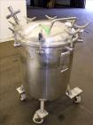 Used 52 Gallon Stainless Steel Vertical Pressure Tank