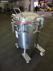 Used- 200 Liter Stainless Steel Pressure Tank