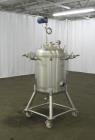 Used Precision Stainless Pressure Tank, 52.8 Gallon (200 Liter), 316L Stainless