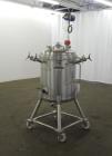 Used Precision Stainless Pressure Tank, 52.8 Gallon (200 Liter), 316L Stainless
