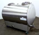 Used Precision Tank & Equipment Tank, 430 Gallon, 304 Stainless Steel, Horizontal. 44
