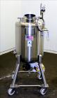 Used Precision Stainless Pressure Tank, 39.6 Gallon (150 Liter), 316L Stainless Steel, Vertical. 22