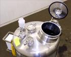 Used Precision Stainless Pressure Tank, 39.6 Gallon (150 Liter), 316L Stainless Steel, Vertical. 22