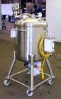Used Precision Stainless Pressure Tank, 52.8 Gallon (200 Liter), 316L Stainless Steel, Vertical. 26