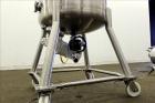 Used Precision Stainless Pressure Tank, 52.8 Gallon (200 Liter), 316L Stainless Steel, Vertical. 26