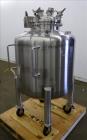 Used Precision Stainless Pressure Tank, 400 Liter (105.6 Gallon), 316L Stainles