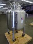 Used- Precision Stainless Pressure Tank, 400 Liter (105.6 Gallon), 316L Stainles