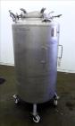 Used Precision Stainless Pressure Tank, 198.12 Gallons (705 Liters), 316L Stainless Steel, Vertical. 32
