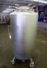 Used Precision Stainless Pressure Tank, 198.12 Gallons (705 Liters), 316L Stainless Steel, Vertical. 32
