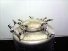 Used Precision Stainless Pressure Tank, 198.12 Gallons (705 Liters), 316L Stainless Steel, Vertical. 32