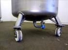 Used Precision Stainless Pressure Tank, 198.12 Gallons (705 Liters), 316L Stainless Steel, Vertical. 32