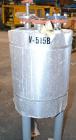 Used Precision Stainless Pressure Tank, 20 Gallon, 304L Stainless Steel, Vertical. 17-1/2 Diameter x 20 straight side, dished top and bottom. Internal rated 50 psi at 300 degrees F. Openings top (3) ...