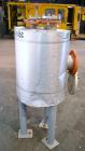 Used Precision Stainless Pressure Tank, 20 Gallon, 304L Stainless Steel, Vertical. 17-1/2’’ Diameter x 20’’ straight side, dished top and bottom. Internal rated 50 psi at 300 degrees F. Openings top ...