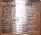 Used Precision Stainless Pressure Tank, 20 Gallon, 304L Stainless Steel, Vertical. 17-1/2’’ Diameter x 20’’ straight side, dished top and bottom. Internal rated 50 psi at 300 degrees F. Openings top ...