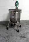 Used Precision Stainless Tank, 200 Liter (52.8 Gallon). 316L Stainless steel construction, approximately 27