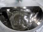 Used Precision Stainless Tank, 200 Liter (52.8 Gallon). 316L Stainless steel construction, approximately 27