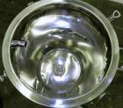 Used- Precision Stainless Tank, 200 Liter (52.8 Gallon), 316L Stainless Steel, Vertical. 22’’ Diameter x 33’’ straight side....