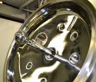 Used Precision Stainless Pressure Tank, 39.6 Gallon (150 Liter), 316L Stainless Steel, Vertical.  22-1/2” Diameter x 24” straight side, dished clamp on top, dished bottom.  Internal rated 67.5 psi at...