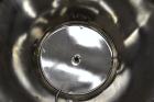 Used Precision Stainless Pressure Tank, 66 Gallon (250 Liter), 316L Stainless Steel, Vertical.  28” Diameter x 28” straight side, dished clamp on top, dished bottom. Internal rated 55.4 psi at –20 to...