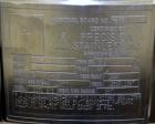 Used Precision Stainless Pressure Tank, 66 Gallon (250 Liter), 316L Stainless Steel, Vertical.  28” Diameter x 28” straight side, dished clamp on top, dished bottom. Internal rated 55.4 psi at –20 to...