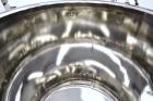 Used Precision Stainless Pressure Tank, 66 Gallon (250 Liter), 316L Stainless Steel, Vertical.  28” Diameter x 28” straight side, dished clamp on top, dished bottom. Internal rated 55.4 psi at –20 to...