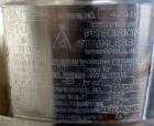 Used 26.4 Gallon Stainless Steel Precision Stainless Pressure Tank