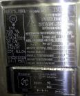 Used 80 Gallon Stainless Steel Precision Stainless Pressure Tank