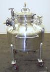 Used- Precision Stainless Pressure Tank, 80 Gallon