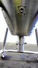 Used Precision Stainless Pressure Tank, 210 Liter (55.49 Gallon), 316 L Stainless Steel, Vertical.  Approximately 26.75