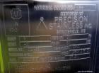 Used Precision Stainless Pressure Tank, 210 Liter (55.49 Gallon), 316 L Stainless Steel, Vertical.  Approximately 26.75