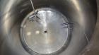 Used 1000 Liter Stainless Steel Precision Stainless Pressure Tank, Model XJSS-3