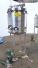 Used 375 Liter Stainless Steel Precision Stainless Pressure Tank, Model XJSS-18