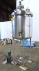Used 375 Liter Stainless Steel Precision Stainless Pressure Tank, Model XJSS-18