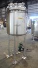 Used 375 Liter Stainless Steel Precision Stainless Pressure Tank, Model XJSS-18