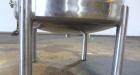 Used Precision Stainless Pressure Tank, 1750 Liter (462 Gallon), 316L Stainless Steel, Vertical. 44