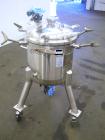 Used- 60 Liter Stainless Steel Precision Stainless Pressure Tank