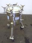 Used- 60 Liter Stainless Steel Precision Stainless Pressure Tank