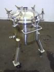 Used- 60 Liter Stainless Steel Precision Stainless Pressure Tank