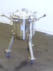 Used- 60 Liter Stainless Steel Precision Stainless Pressure Tank