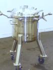 Used- 60 Liter Stainless Steel Precision Stainless Pressure Tank