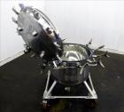 Used Precision Stainless Pressure Tank, 26.4 Gallons (100 Liters), 316L Stainless Steel, Vertical. 23-5/8