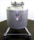 Used- Precision Stainless Pressure Tank, 207 Gallon, 316L Stainless Steel, Vertical. 42