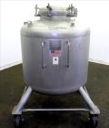 Used Precision Stainless Pressure Tank, 207 Gallon, 316L Stainless Steel, Vertical. 42