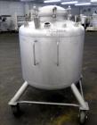 Used Precision Stainless Pressure Tank, 207 Gallon, 316L Stainless Steel, Vertical. 42