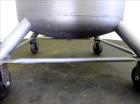 Used Precision Stainless Pressure Tank, 207 Gallon, 316L Stainless Steel, Vertical. 42