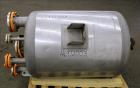 Used Precision Stainless Tank, 100 Gallons, 316 Stainless Steel, Vertical.