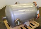 Used Precision Stainless Tank, 100 Gallons, 316 Stainless Steel, Vertical.