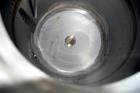 Used Precision Stainless Tank, 100 Gallons, 316 Stainless Steel, Vertical.